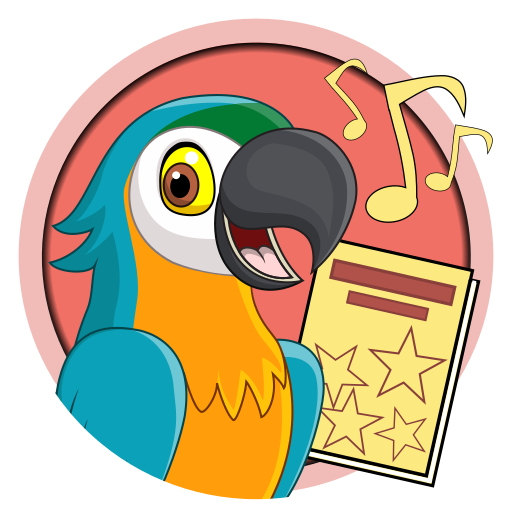 Read to kids with sound effects - Reading Parrot Jacky icon